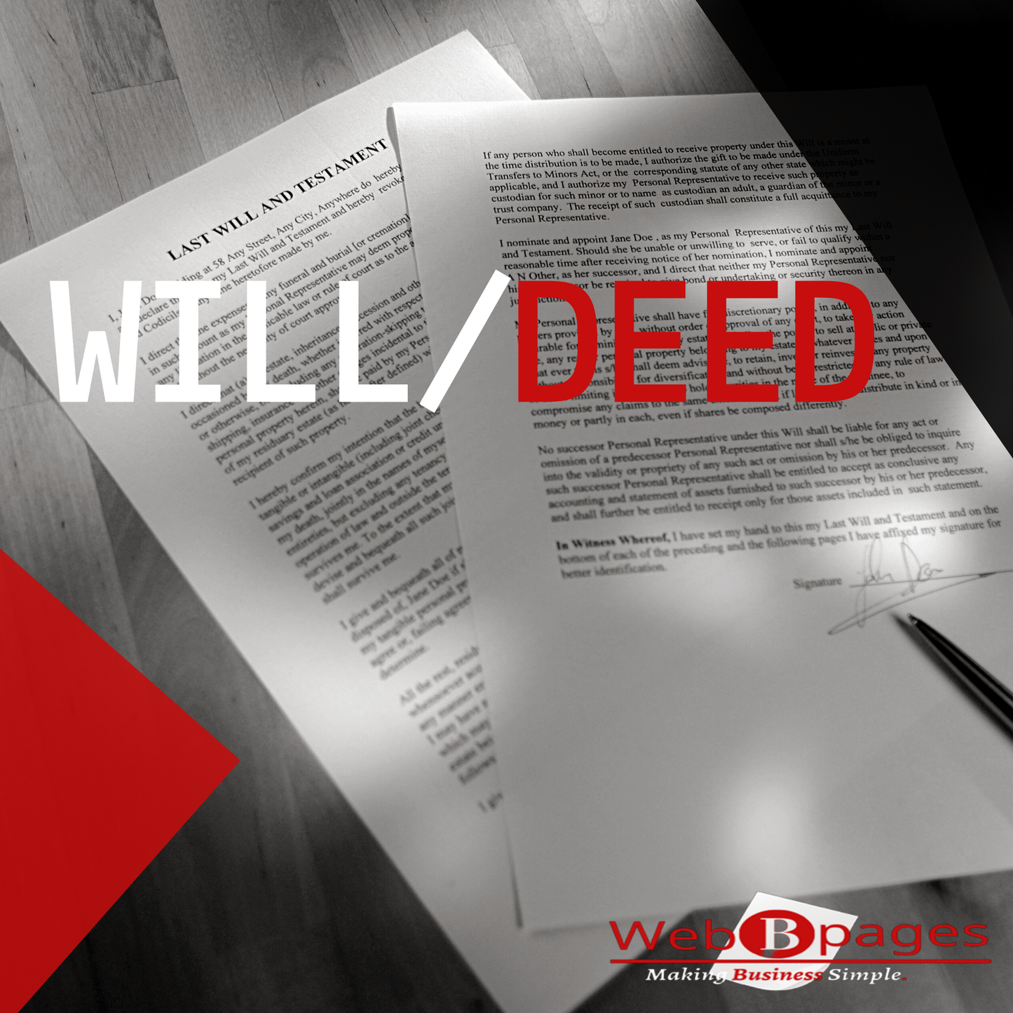 Will/Deed